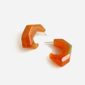 J Crew Made-in-Italy dimensional hoop earrings